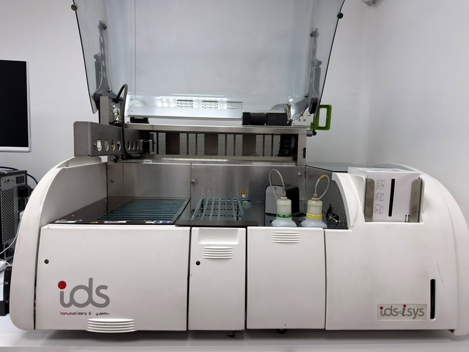 عملاق الفحوصات المناعية جهاز ال IDS انگليزي المنشأ للبيع الجهاز بحالة ممتازة جداً واستخدام قليل 

مكانه في محافظة النجف 

للتواصل والاستفسار 
***********
