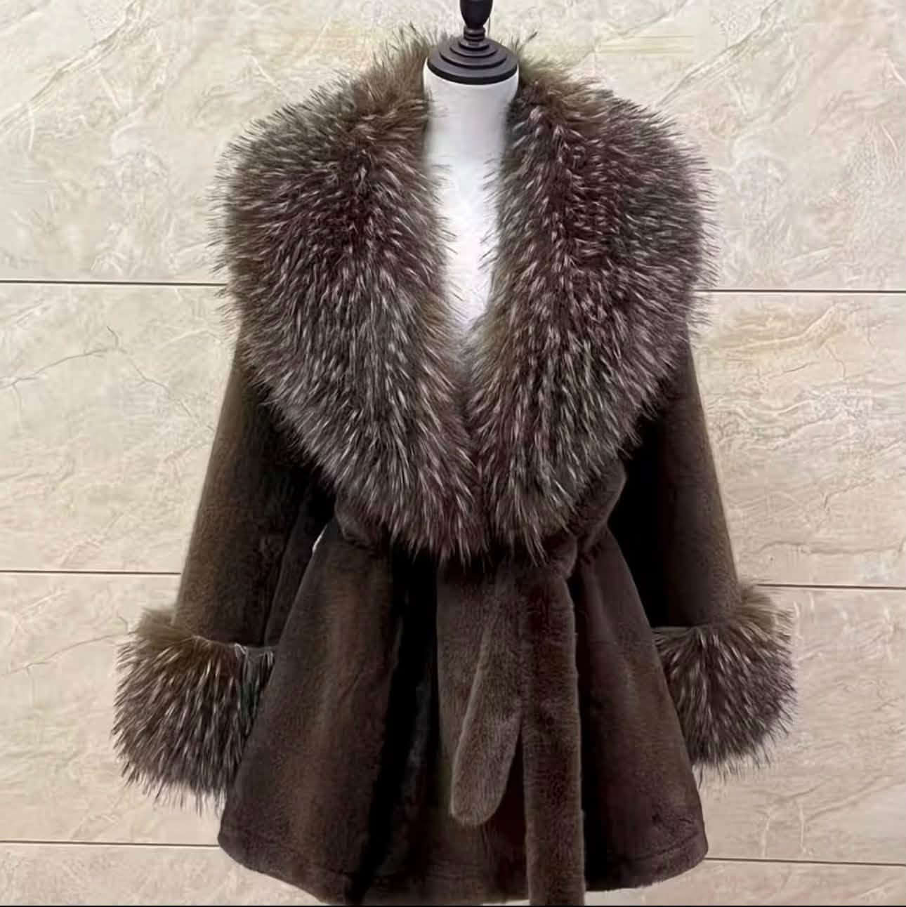 M-XL • بني قهوة • أسود