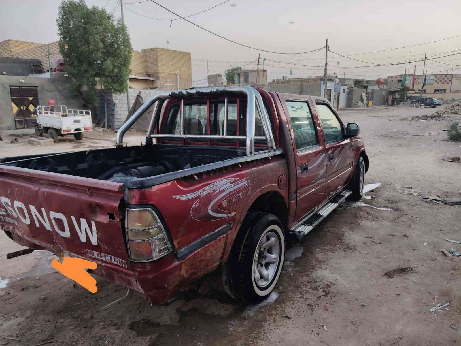 السلام عليكم للبيع بيك اب گنوة موديل ٢٠١٢ سياره جاهزة من كلشي مكينه وكير وحداده وكهربائيات تخم تاير رقم كربلا ء الماني بدون تحويل اكفله سرقه وعشائر عنوانه الديوانيه قضاء غماس علما مكلف بالنشر السعر ٢٦ وبيه مجال للشراي ***********
