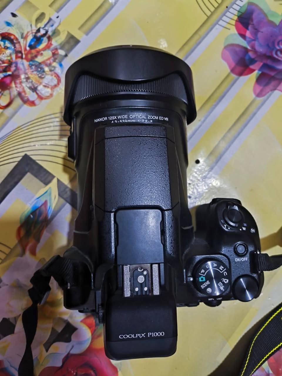 ي Nikon COOLPIX P1000دقة التصوير: 16 ميغابكسل.
زوم بصري: 125x (من 24mm إلى 3000mm مكافئ).
زوم رقمي: حتى 4x إضافي.
فتحة العدسة: f/2.8 – f/8.
مستشعر: CMOS قياس 1/2.3 إنش.
تصوير فيديو: 4K UHD.
شاشة متحركة قياس 3.2 إنش.
معين منظر إلكتروني OLED.
مثبت اهتزاز بصري (VR).
يدعم تصوير RAW.
يدعم Wi-Fi وBluetooth عبر SnapBridge.

مكلف بنشر   رقم صاحب الكامره

***********
