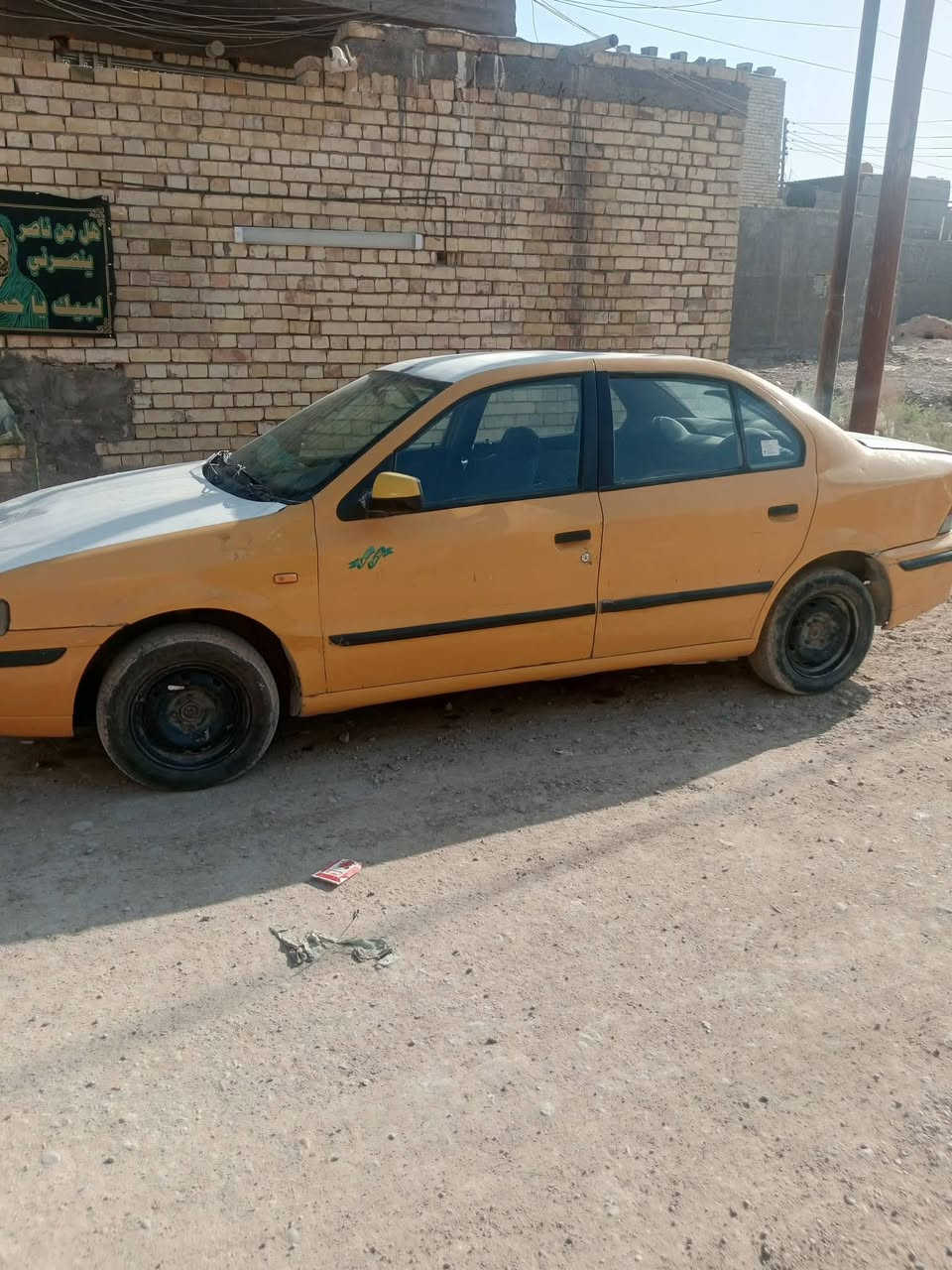 السلام عليكم سمند للبيع موديل 10 كير مكينة تمام كشرها كدامك الصور تبريد جان يشتغل بس هسة طفه وحده   مشطه تعبان يرادلة تجفيت  السيارة تمشي مابيها شئ  يوميه اني اروح واجي بيه كلج جديد   شادله.  كلج الفيحاء  أصلي   رايده 22. بيه مجال .   *********** واتس   موجود
