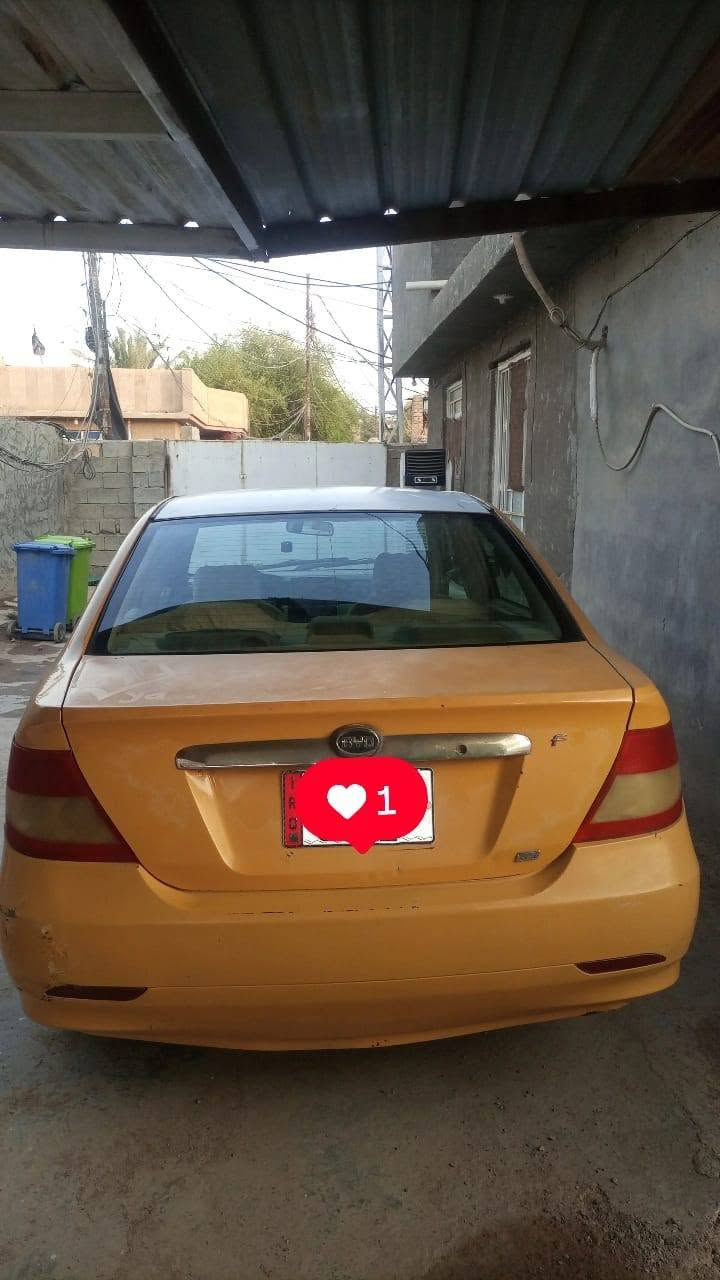 بي واي دي f3 2010
گير عادي  محرك مسيوبوشي1600
تبريد خير من الله  
صدر جديد 
كهربائيات ما بيها نقص

الگشر شوف العين

هيئة وغرامات شي بسيط عليه رقم انگليزي 
  
السيارة بأسمي التحويل ثاني يوم

مكاني بغداد/طريق بعقوبة القديم(السياحي)

السعر 39 

***********  
بيه واتساب
