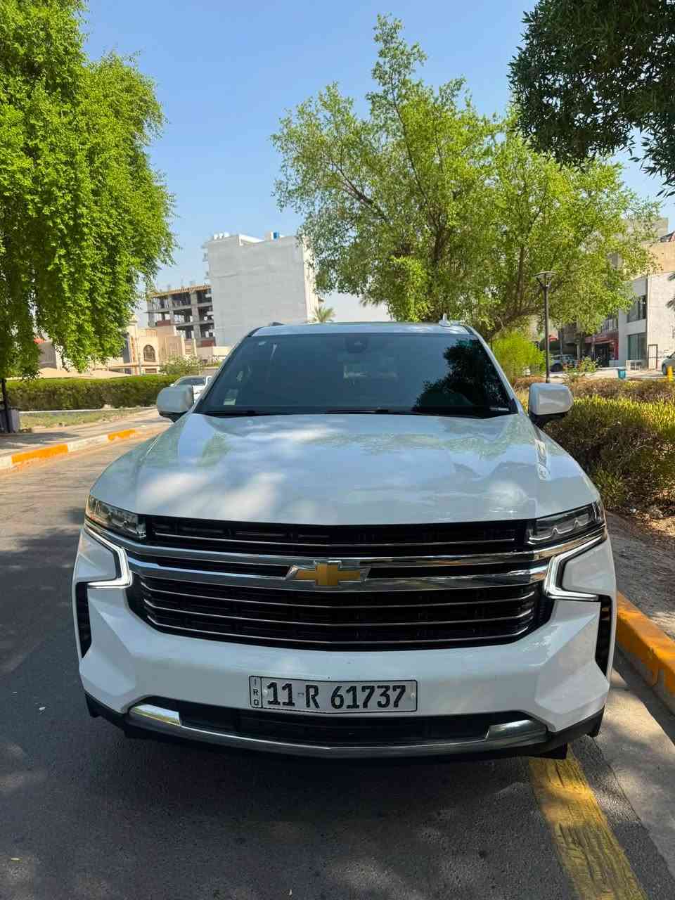 سلام عليكم
تاهو 2021
LT
بصمه تشغيل عن بعد
كشنات جلد كهرباء 
جنطه كهرباء 
شاشه جبيره 
كامره 360
كشن منفصل 
وباقي مواصفات معروفا 
ماشيه 120ميل 
وارد امريكي حادث جاملغ مبدل نفس الون 
السياره بدون صبغ بدون ايرباك 
عنوان بغداد البياع 
***********
سعرها 365وبيها مجال
