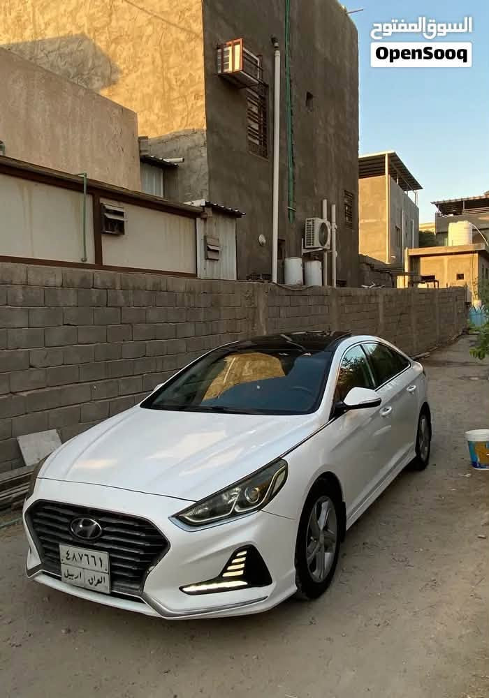 السلام عليكم 
سوناتا 2018 
خليجي فول بانوراما
ماعدة البصمة سويج ومحوليها بصمة  
محرك 2400 كزوزين 
مكفولة ماعدة شخط بل جاملغ الخلفي 
كشنات جلد مشمشي 
جديدة السيارا 
رقم أربيل
سعر السيارا 165 ورقة وبيها مجال 
مكاني بصرة براضعية 
***********
