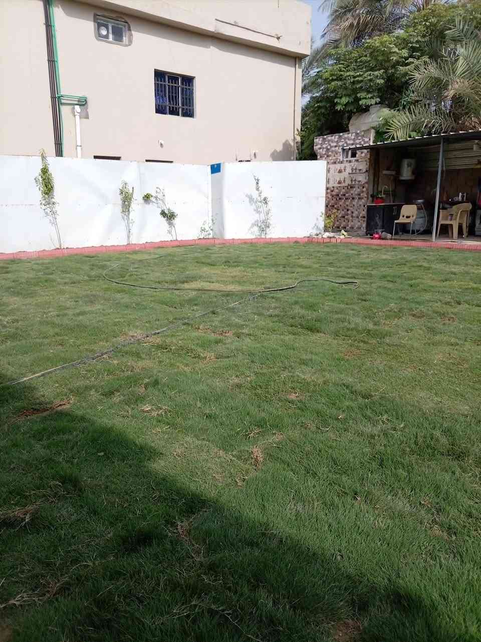 حديقة منجزة • قرب جامع السلام • تنسيق حدائق