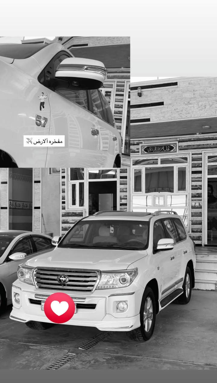 السلام عليكم ورحمه الله وبركاته
تيوتا لاندكروزر موديل 13 رقم اربيل مكفوله كفاله عامه من الضرر 
السياره نضيفه بمعنى الكلمه من تايرات من صدر من محرك +مكينه 8V/5.700+السياره ماشيه 136حقيقي للاستفسار الاتصال على ***********
