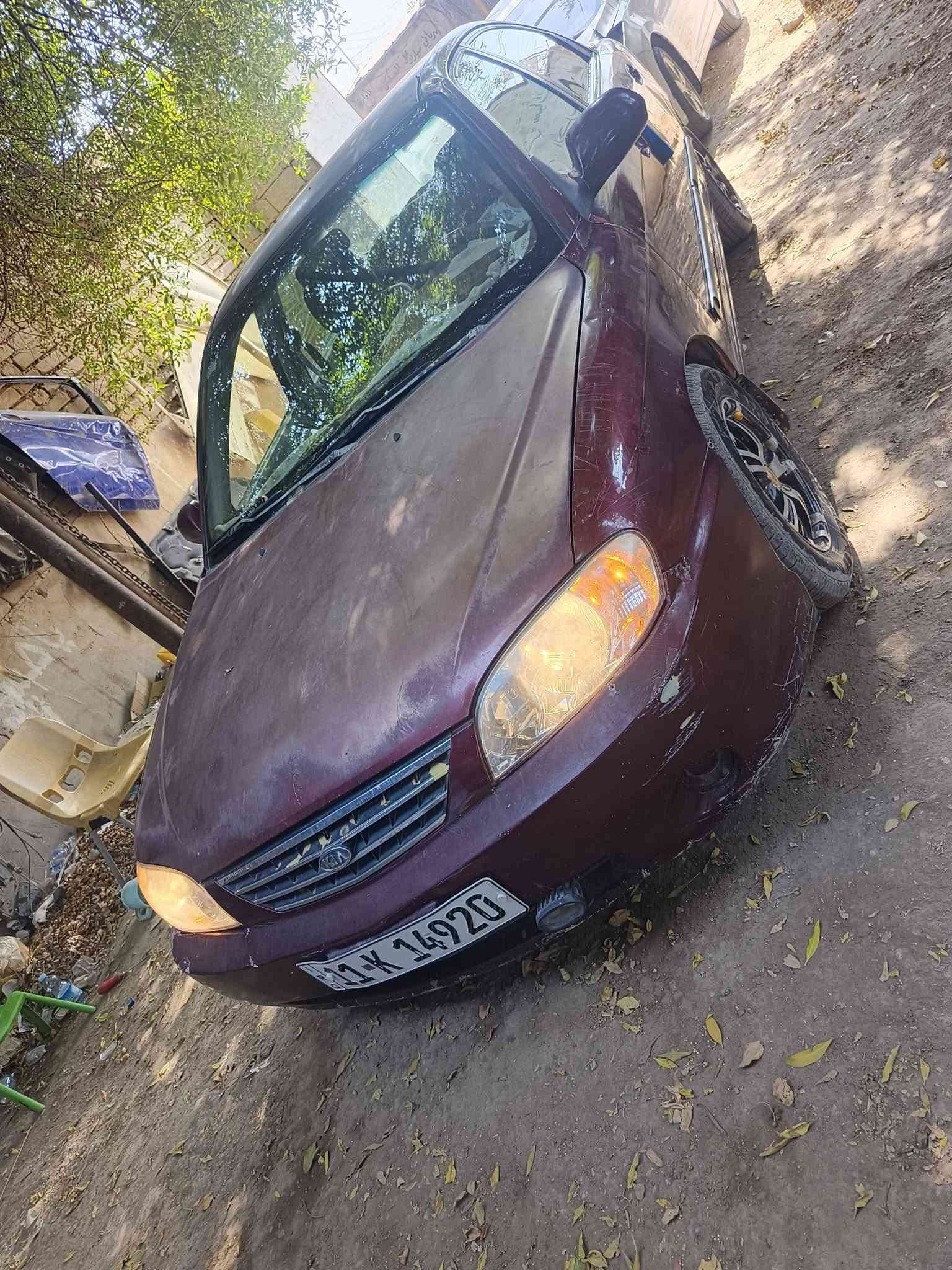 كيا سبكتره موديل 2002سياره بلاديه مكفولة من أي ضرار سياره بلاديه ونضيفه كلش كير مكينه كهرببات كفاله حداديه تبريد ❄ثلج رقم بغداد نكليزي بسمي سعر 42
الشراي ‏‪***********‬‏  ما متواجد عل فيس 
مكان سياره كربلاء
