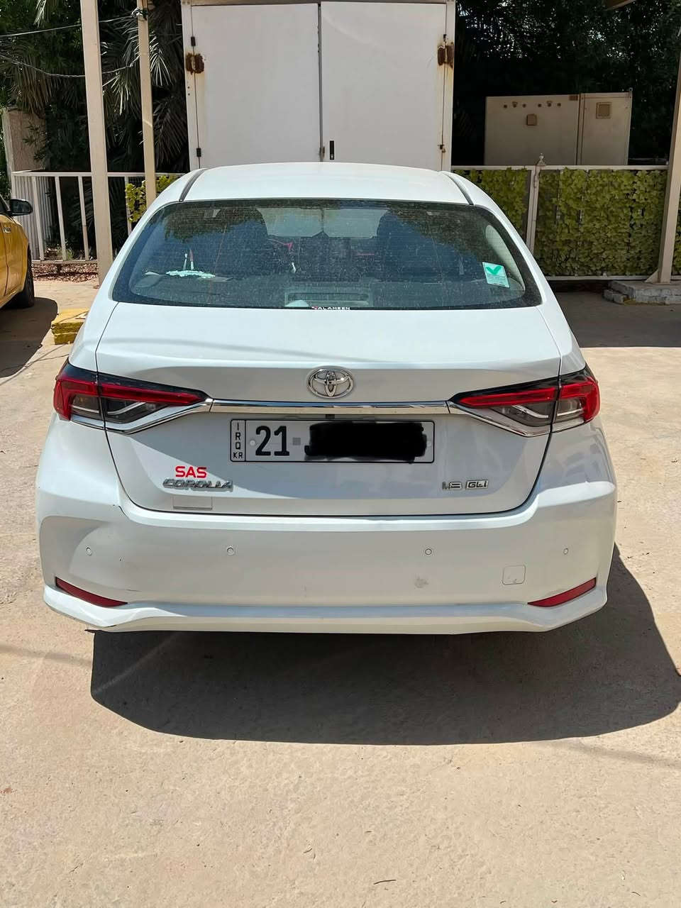 كورلا ساز 2022 ماشية ١٠٦
مكفولة من الصبغ بيهة مكانين بارد بالجاملغ الامامي وبالخلفي شي بسيط والبنيد بالسونار يطلع البرغي مفتوح من اول ماخذتهة زيرو.

 السيارة بأسمي السعر ١٦٠ 

العنوان بغداد التواصل ***********
