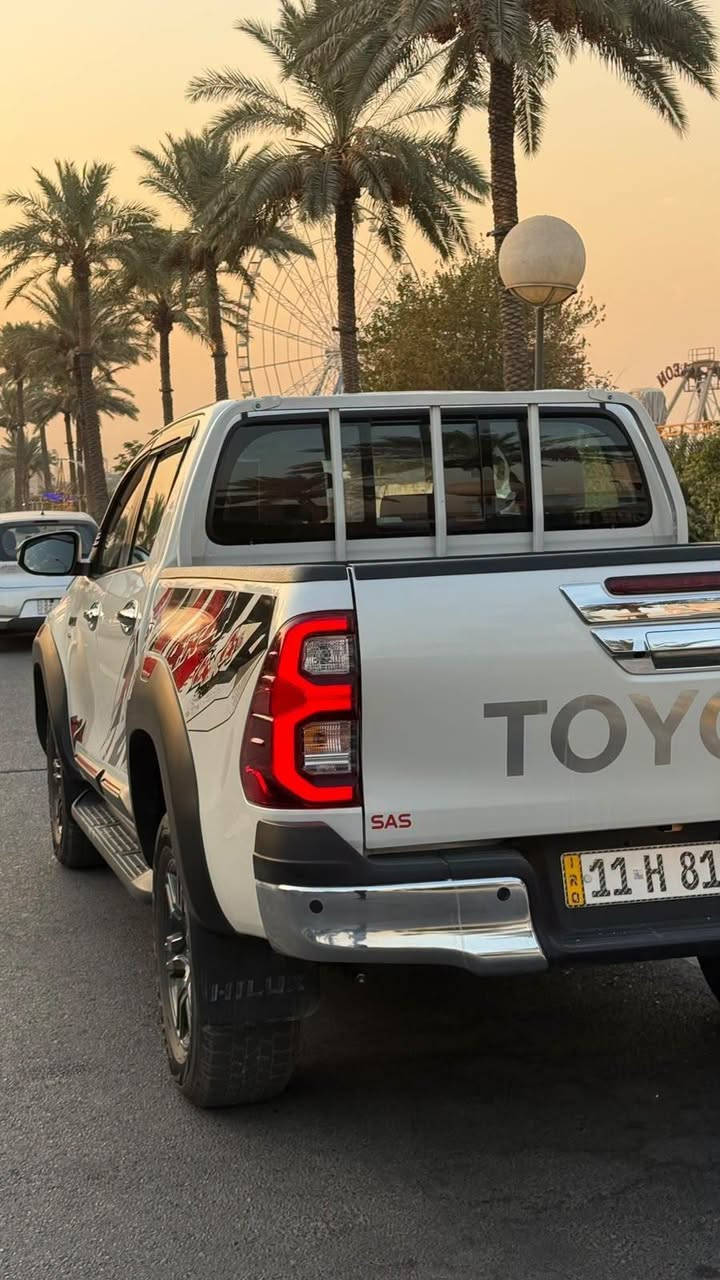 تويوتا هايلوكس موديل 2025
كفالة عامة ماشية 15 الف 
ضمان شركة ساز
مواصفات TRD فورويل V6
للاستفسار الاتصال على الرقم ***********

السعر 🟩علق ستصل لك رسالة تتضمن السعر
