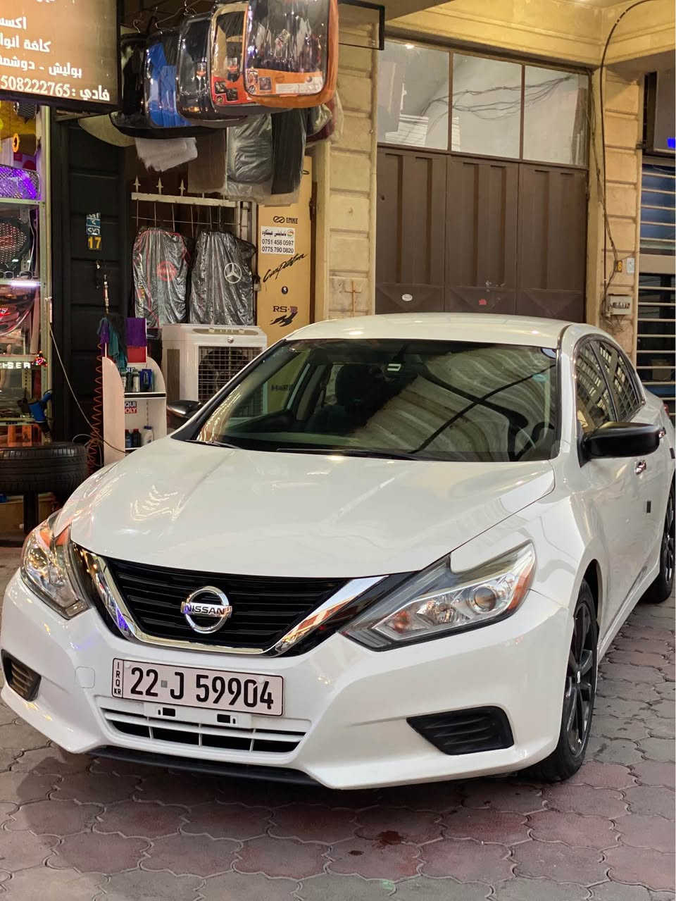 نيسان التما
موديل 2018
موصفات s
شاشه
كامره
تحكم تسيرن
تشغل عن بعد
ضرر السياره
جاملغ خلفي وربع باب صبغ
وتعديل بارد بل صندوق
وبل عراق صار بيها جاملغ امامي
السياره بدون يربك
كير مكينه كلو ابشرط
شرط التحويل 
مكان السياره اربيل عينكاوه
ملاحضه بيع فقط بدون مراوس
سعر السياره 105 وبيها مجال للطيبين
***********
*********** أربيل, العراق
