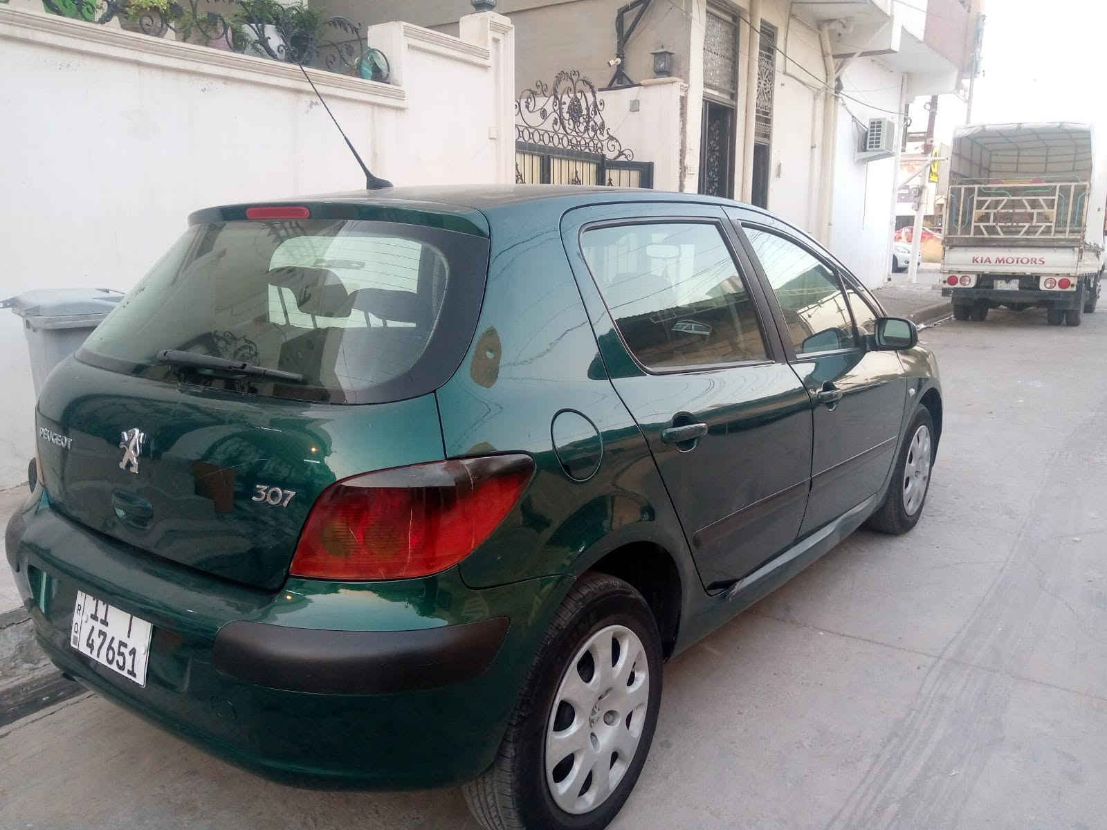 بيجو ٣٠٧موديل ٢٠٠٥ سياره جاهزه محرك وكير وحداديه تبريد رقم بغداد سنويه جديده مشروع وطني بسمنه مكانه بكركوك ماشيه ١٦٠ الف سياره بلادي سعر ٤٨ورقه بيه مجال للطيبين ***********
