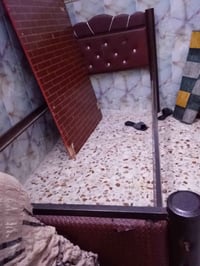 سرير حديد • نفر واحد • نظيفة