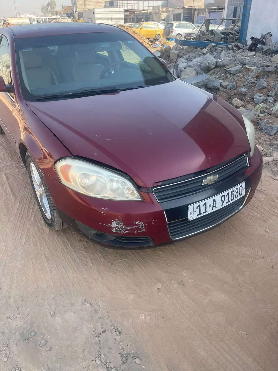 سلام عليكم امبالا 2008 ltz بغدا بأسمي الرقم الجديد  ادامه كامله كير جديد حداديه تخم تاير  مرارح عبوه باتزين بلك واير بلك ادامه كامله ماعايزه برغي اي كلوب مامشتغل بالدشبول سياره جاهزه اي نقص مابيهه وياهه مقطع فديواا والسونار مرفق   السعر 79 وبيهه مجال بسيط. ***********

نص مكتوب في الصور:
- نخلي مسؤوليتنا بعد انتهاء الفحص وتسليم التقرير للزبون من تاريخ الفحص البارد الصبيح التبديل اسم الزبون : مروان الماركه والنوع: امبالا الموديل : 2008 رقم المركبه : الوقت والتاريخ: الرابعه عصرا 2026/6/7 الملاحظات : تم فحص السياره يوجد بارد موضح+فتح الباب الامامي الأيسر ولايمن +فتح الجاملغ الامامي الايمن+فتح تنطبيع البند +مرصعات وشخوط وتكحيل في اماكن متفرقه وتم اطلاع الزبون ع ذالك الجانب العلوي: رصعات وخدوش خفيفه لم يتم فحص الشاصي الامامي الايمن بسبب وجود تكدسات الجانب الامامي: الجانب الخلفي: