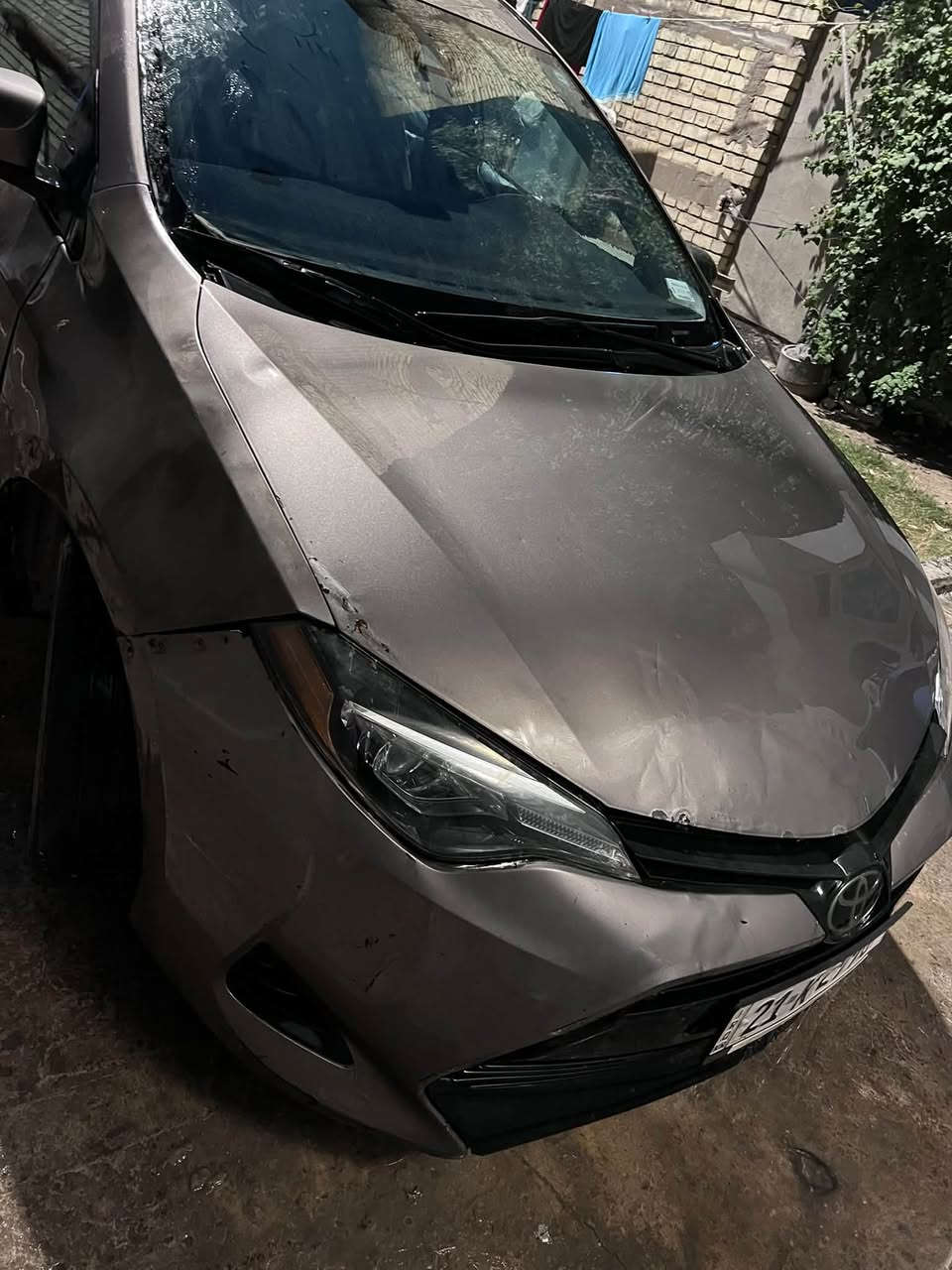 سلام عليكم كورلا ١٩ مواصفات LE
ماشيه ٢٢٥ الف حادث بنيد وجاملغ وبيها ضربيه بل جاملغ ثاني وبيها بعد ملاحظات سعر ١١٠ وبيها مجال للشراي 
للتواصل ***********
