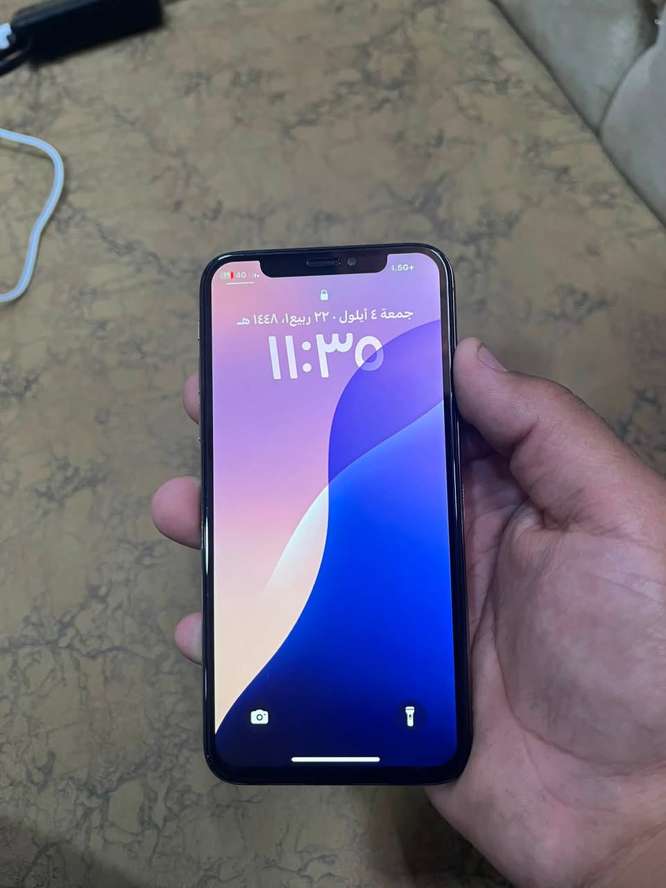 سلام عليكم
ايفون XS لون ذهبي  للبيع

نموذج m 

بطاريه مبدله اصلية تقرة 100%100 من شركه كوانتم 

شاشه اصليه 3خيارات GX الوانها طبق الاصلي

ذاكره 64

كامرات شرط 

 السعر خاص  

وتساب / ***********

اتصال / ***********￼

