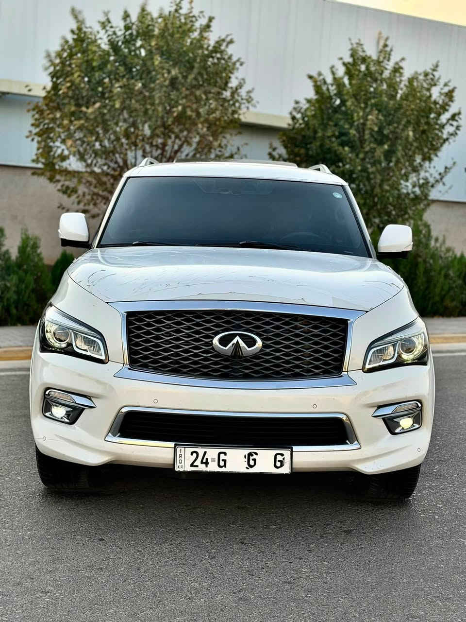 ‏ INFINITI QX80 2016
أنفنيتي QX80 موديل 2016 فول فول مواصفات ١/١
مواصفات خليجي وكالة شريك سردار ✅
سيارة جديد مثل شريكة 📦📦🧿🧿
-----------------------------------------
مكان🌆: سليماني                   
 سعر💵:  219$ 
تليفون 📲: *********** 
  -----------------------------------------
▫️محريك V8 5.6L تمانية سلندر
🔹گير و محرك بشرط برغي مامفتوح شرط📦
🔹بدون صوت و صرف و خلل كل بشرط فحص
🔹ماشيه 96  الف كيلو متر حقيقي 📦✅

▫️ بصمتين بلادي و سماعات و كتلوك كل موجود✅
 
▫️سيارة كلين تايتل وكالة شريكة سردار
🔹صار بلعراق ( باب خلفي و نص جملغ صبوغ )❌
🔹بدون داخل و بدون أيرباگ شرط فحص✅
🔹حتل دعاميات بيلادي بدون صبوغ 
🔹سيارة حيل حيلوة جديد جديد ماشاالله
🔹سيارة على وضع شريكة لوك لوك 📦📦

 
▫️مواصفات
{{ بصمة - سلايت - داخل بيجي - فورويل - رادار امامي و خلفي - رادار جانبي - ثلاجة -  خمس كاميرا - ٣ شاشة - تشغيل عن بعد - صندوق شفت - كشنات جلد - كشنات تتفيئة و تبريد - كشن و ستيرن خزن - كشنات امامي و خلفي كهربا - تيريد مركزي - حصاص امامي و خلفي - سماعة BOSE - مراي شفت - بغاغ لايت - داخل فورميكا - ڤوليوم - تحديد سورعة - لايت وزينؤن - بگلايت ليد - بعد }}
 
▫️اربع تاير و ويل حجم 22 بيلادي جديد جديد
🔹سيارة جديد ماشالله بدون نواقص
🔹سيارة شرط بدون اى نواقص گير و محرك و حدادي و كاهرباى كل بشرط
🔹سنوية و رقم جديد سنوي بأسمي تحويل غرامة بشرط
