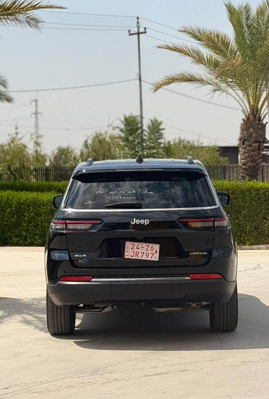 جيب كراند شيروكي 2024 لمتدد
المواصفات

دفع رباعي 4x4

كشنات جلد صحراوي 

كشنات الامامية كهربائية 

كشن السائق خزن مع ذاكرة

تدفئة كشنات امامي وخلفي 

رادار أمامي - اوتو بريك

‏حساسات خلفية - اوتو بريك خلفي

تحذير النقطة العمياء

تحذير الخروج عن المسار

مستشعر نوم السائق مع نظام التوقف الآلي

نظام تحذير عند التقاطعات

نظام تقليل الضجيج داخل المقصورة

إنارة محيطية LED خفية

شاحن موبايل وايرلس

شاشة كبيرة 10.1 إنچ

نظام خرائط GPS

عرض خرائط الطريق على لوحة القيادة

دخول ذكي

تشغيل عن بعد

صندوق خلفي كهربائي

ذاكرة لحفظ وضعيات جلوس السائق

إنارة داخلية LED

تدفئة ستيرن
بنيد وجاملغ مفتوحين بدون دعم ايرباك ودواخل بلادية بشرط 

السيارة موجودة في اربيل او الموصل

واتساب ***********  
واتساب ***********

نص مكتوب في الصور:
- ما شاء الله تبارك الله
- ارحب يالشيخ
- ***********