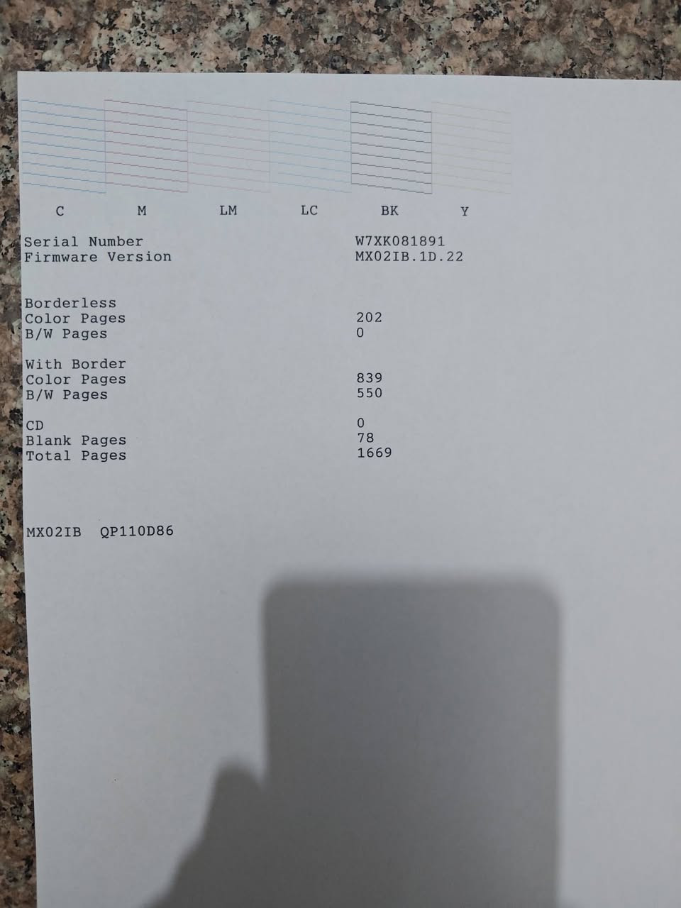 السلام عليكم
طابعة ايبسون l805 ممتازة في طباعة الصورة بدقه عالية وتطبع ورق عادي وورق صوري احبار 6الوان الطابعة ماداخله تصليح ابد ومستخدمه قليل تصلح للمنزل والمكاتب 
ووياهة ورقة طباعة لرأس الطابعة الالوان مع طبع صورة على ورقه عادية للتأكيد على سلامتها
السعر 300 وبيها مجال 
التواصل خاص او على الرقم
***********

