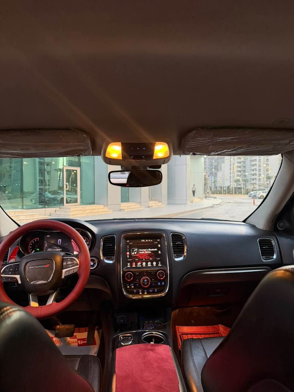 DODGE DURANGO

2017
 
دورنكو امريكي GT 

السيارة وارد امريكي (قطعتين 
صبغ جاملغ خلفية سايق و بالخلف سايق) 

ايرباكات سليمه 100-100

الرقم : اربيل - رقم و فحص و هزه جديده  

المواصفات :

▪️دوج دورانكو لون ماروني 

▪️الموديل :2017

▪️المحرك : . 3.6L . V6 
(ستة سلندر)

▪️العداد : الف ميل

▪️حجم الويل : ويل كب 
حجم 20

▪️بصمات للابواب عدد مع 
بصمة جنطة وبصمة تشغيل وتشغيل عن بعد

▪️لايتات زينون عالي وناصي 
مع حاجب LED كشافات

▪️حساسات خلفية 

▪️كامرة خلفية دوارة اصلي 

▪️شاشة الدشبول كبيرة 

للتحكم بايعازات السيارات

▪️تحكم فول كهرباء لكرسي السائق والراكب

▪️غرفة السيارة جلد اسود اصل
 تدفئة للكشنات 
تدفئه استيرن 

▪️گير شفتر بالستيرن للتحكم بالگير العادي

▪️سستم صوت

▪️اشاير بلمرايا الجانبية 

▪️يدات الابواب 

▪️تحكم ستيرن جهتين 

بلوتوث وحاكية وكروس سرعة وتحكم صوت 

▪️منافذ USB امامي وخلفي

▪️نظام ABS مانع انزلاق

▪️السيارة موجود بي اربيل - 

سعر ١٨٧ ورقه 
للاستفسار ☎️*********** أربيل, العراق

