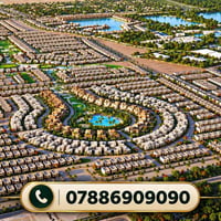 داماك هيلز بغداد • مساحات ٢٤٠-٨٠٠م • مسك جوري فيروز