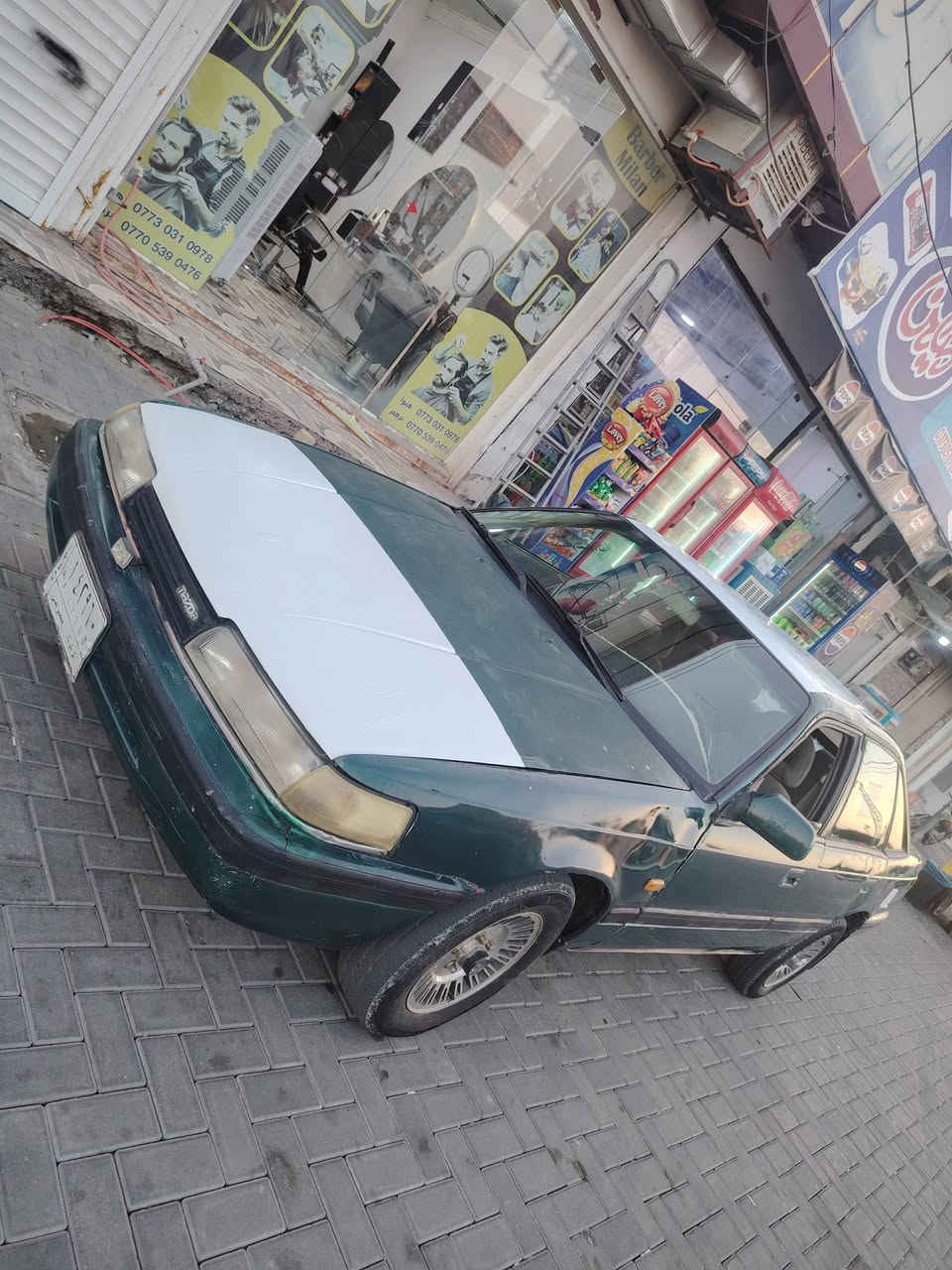 مازدا 626 موديل 1991
سياره بشرط كير ومكينه
نظافه ممتازه مابيه اي عيب
سياره جاهزه أخذه وسوق
شراي اتصل بس تعامل لا تتصل
مكاني كلار _ سليمانية
***********

نص مكتوب في الصور:
- مليك السيارات