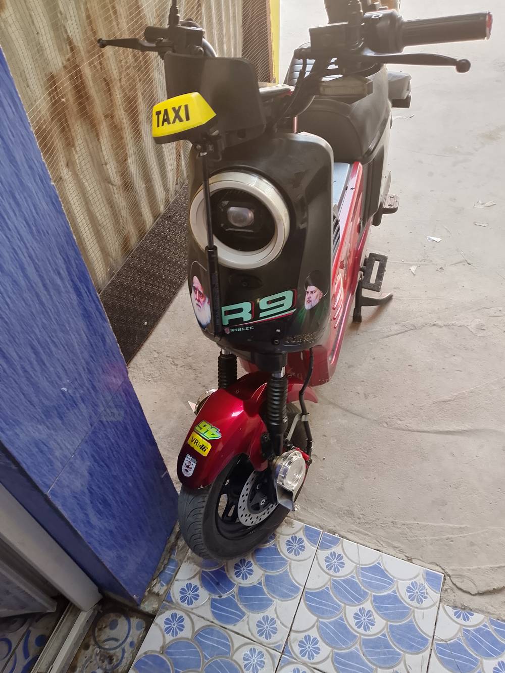 المعقل البصل • بطارية R9 • صندوق وخوذه