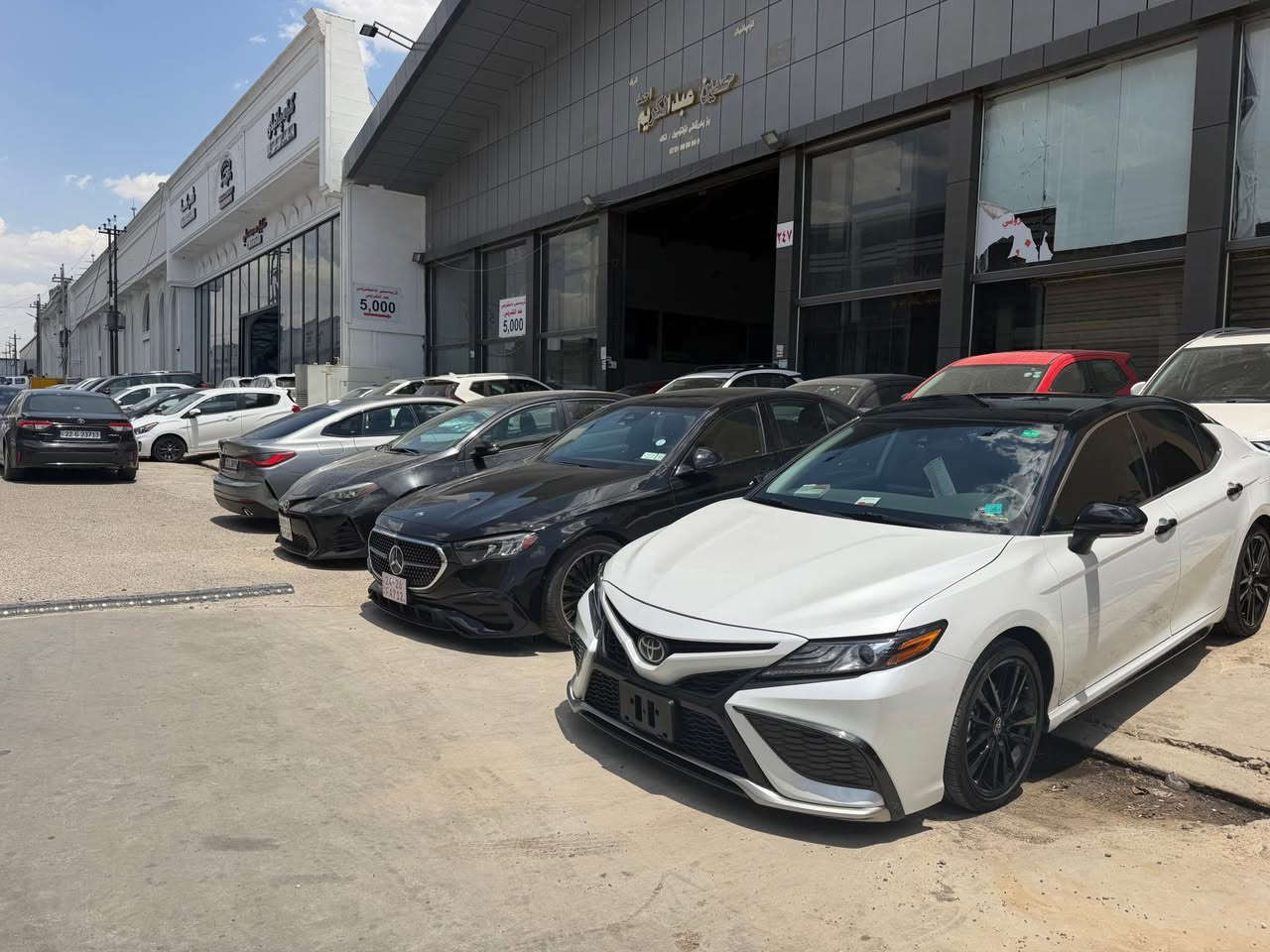 كامري XSE 2024 سيارة بدون ايرباك قطعتين صبغ سعر. 245 سياره كاتي تترقم شمالي ***********/*********** أربيل, العراق
