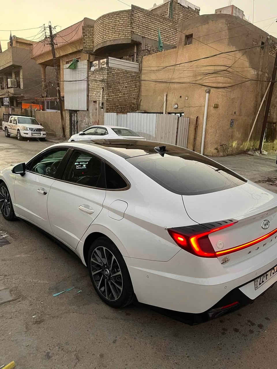السلام عليكم
سوناتا  2021

سيارة فول مواصفات بنوراما 

سيارة ضررها مثل ما موضح بصور الحادث

من امريكا سيارة دون صبغ 

ومكينة مفتوحة 

تحوليل مباشر 

مكان بغداد الجديدة 

السعر/138 $ وبيها مجال 

للتواصل/***********
