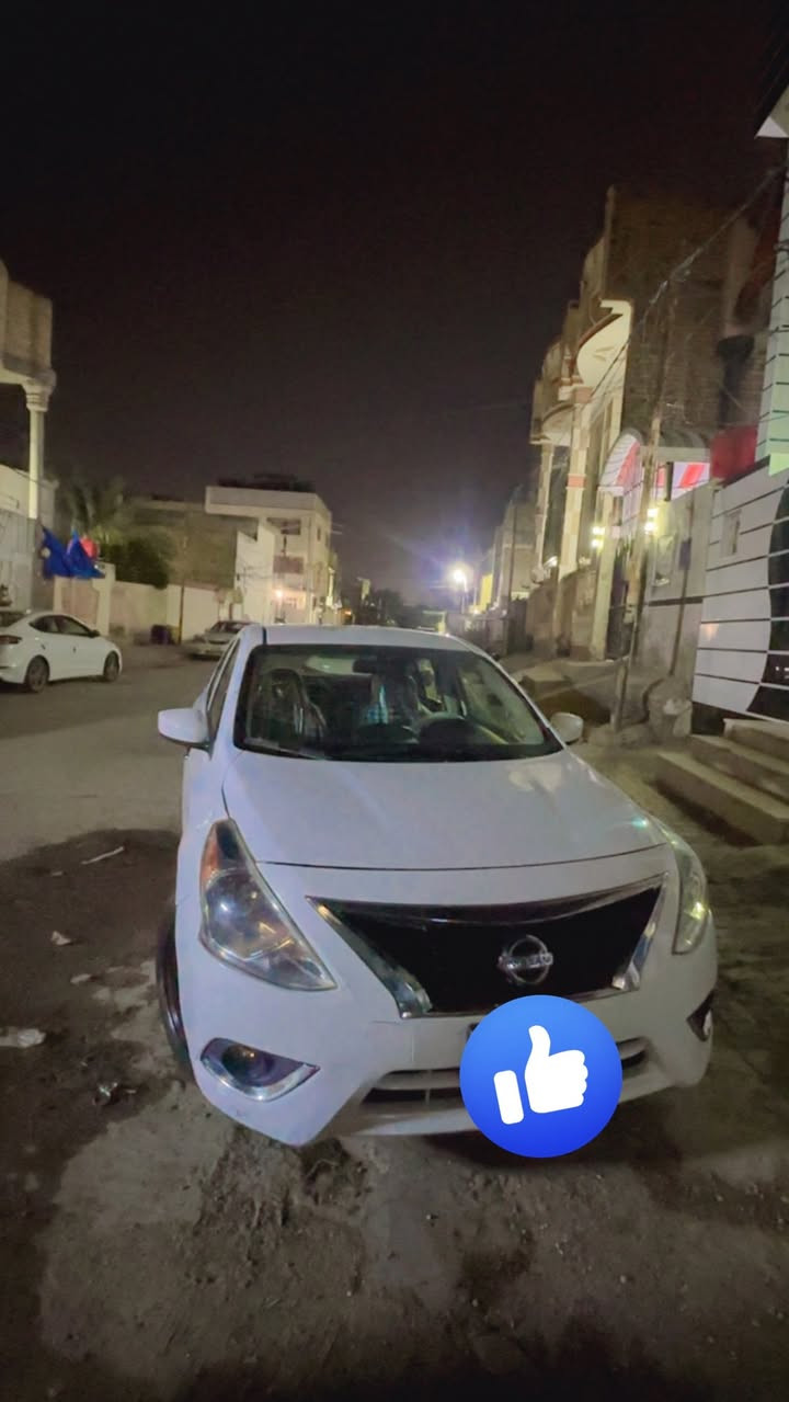 السلام عليكم
نيسان فيرسا 2018 للبيع رقم انكليزي سنويه جديده لل 2031 باسمي مداور ثاني يوم تبريد شغال فول بيه حادث صفحه كامله موضح بل صوره وحادثه من امريكا بجم للبيع مستعجل لغرض السفر السعر 77 وبيه مجال للاتصال *********** مكاني نجف 

وشكراً
