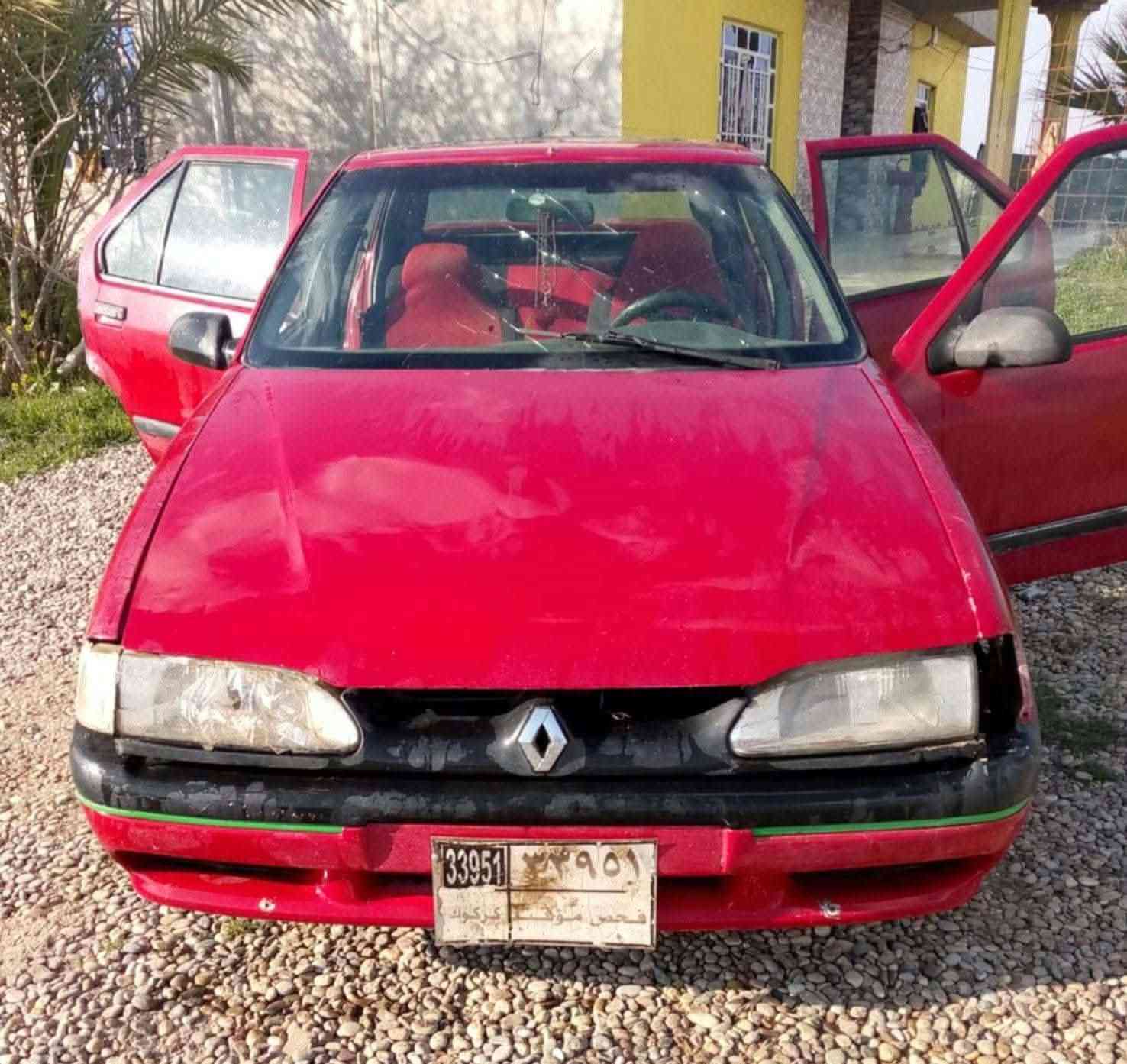 رينو 19 • موديل ٩٣ • رقم فحص كركوك