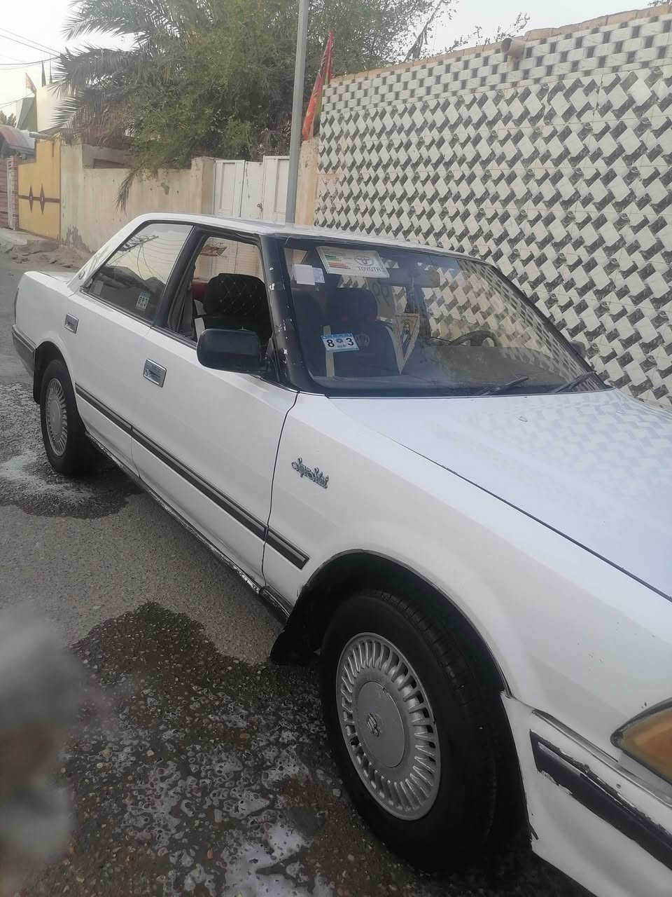 سلام عليكم سياره سيدانه هارتوب للمراوس سياره خير من الله رقم ميسان موديل 89 بيهه وكاله عامه الرقم ***********
