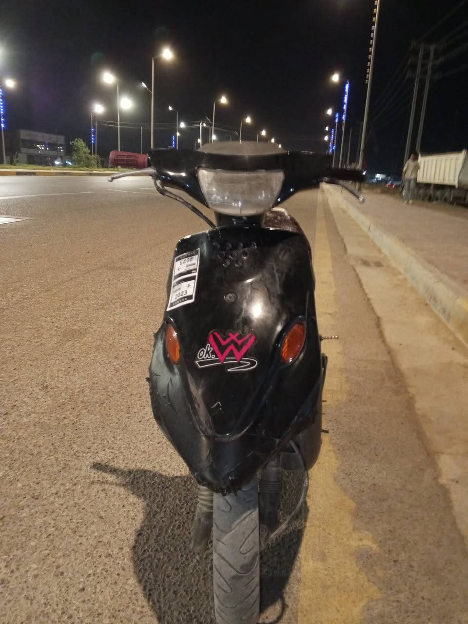 دراجة بيجي للبيع
نظـــيــفـــه جــــدا 
شغاله كلشي ماعوزها 
قفل استيرن 
اشــــاير 
لايــت
فـول كلشي ماعوزها 
شــغـــل وطــلــع 
السعر 170الف وبيها مجال 
عنوان كوت مركز المدينة 
للاستفسار ***********
