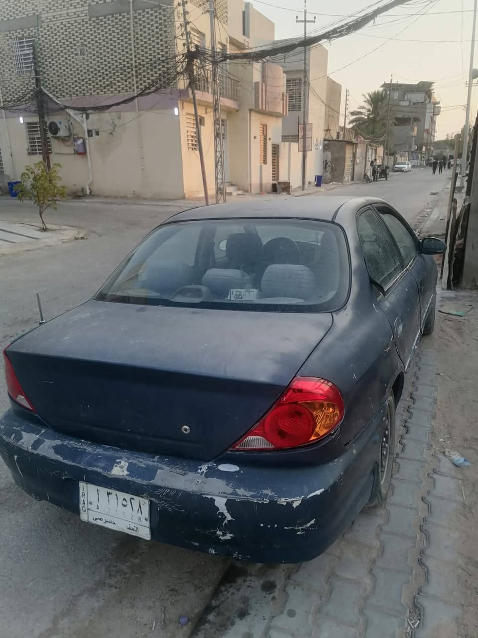 السلام عليكم كيه ريو مديل 2002 اوتامتيك رقم نجف مصفره غرامات مداور ثاني يوم مكينه جديده حاويه تايرات جديد سعر 29وبيهه مجال رقم ***********
