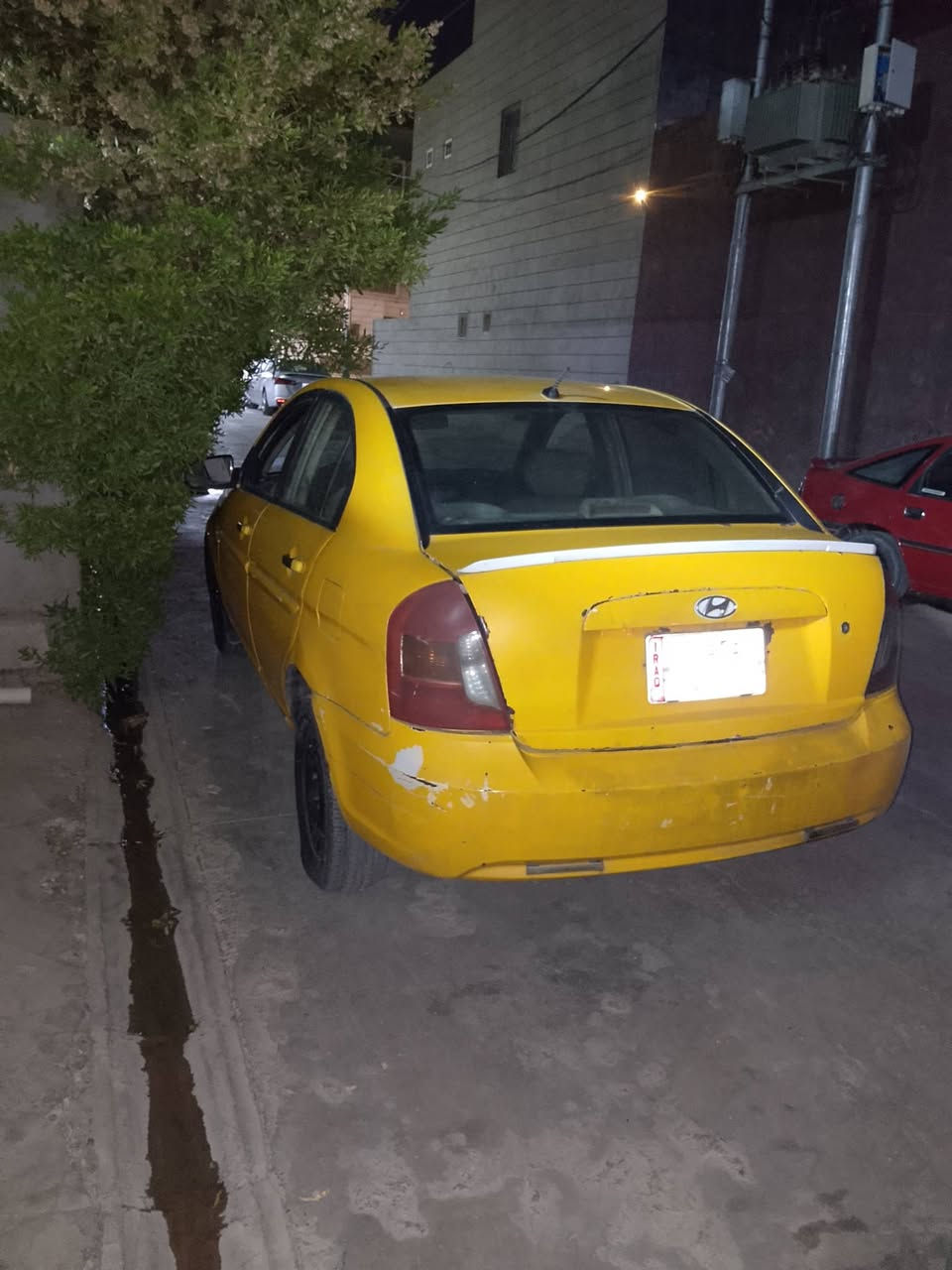 السلام عليكم اكسنت لبيع موديل 2008مشروع وطني دفتر بانزين بيها الضرر ضربه بل صندوق السعر 51 الاتصال ***********
