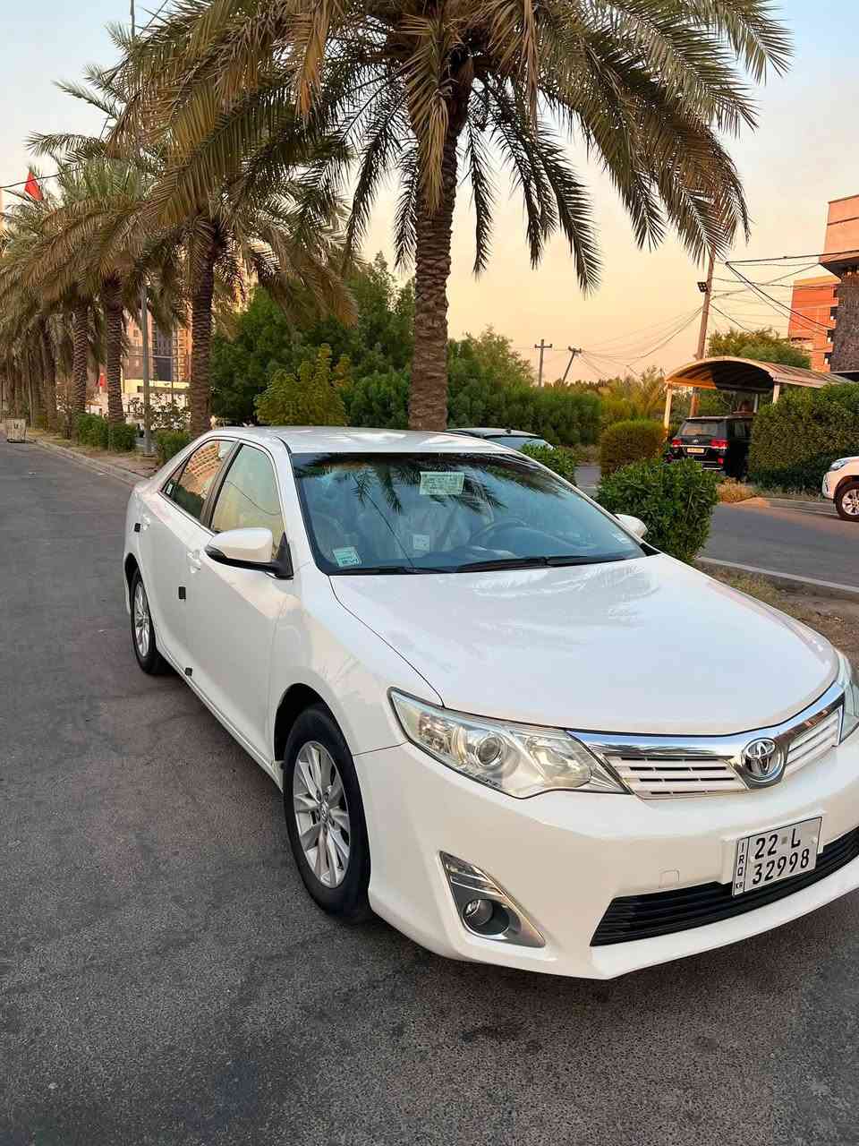كامري ٢٠١٥ خليجي 

***********

مكانها بغداد السيدية // الضباط

سعر رخيص ومناسب / رقم اربيل
صبغ جاملغ وباب جهة يمين خلفي
 وبيها باب ايسر خلفي مبدل من الوكالة اصلي

عليها تخم تاير جديد 
تبريد ثلج جديد
محرك وكير بلادي كفالة 
سيارة جديدة جدا
