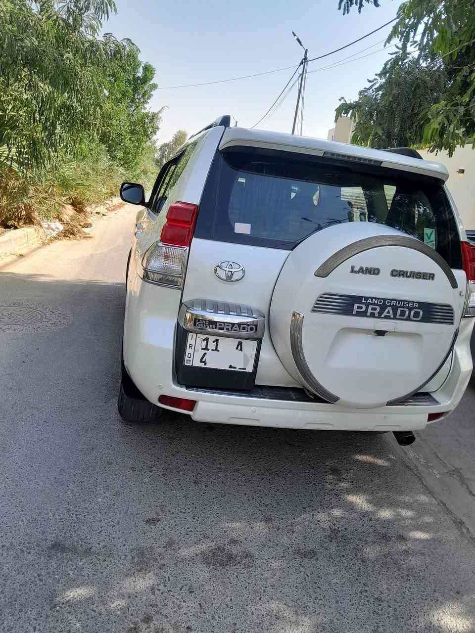 سلام عليكم برادو٢٠٠١١محرك ٢٧٠٠مكفوله كفاله عامه من صبغ حتاالدعاميات عداشخوط بسيطه كيرمحرك مكفولات السياره وضع الشركه سنويه جديدهرقم بغدادانكليزي باسمي السعر٢١٠ للاستفسار***********
