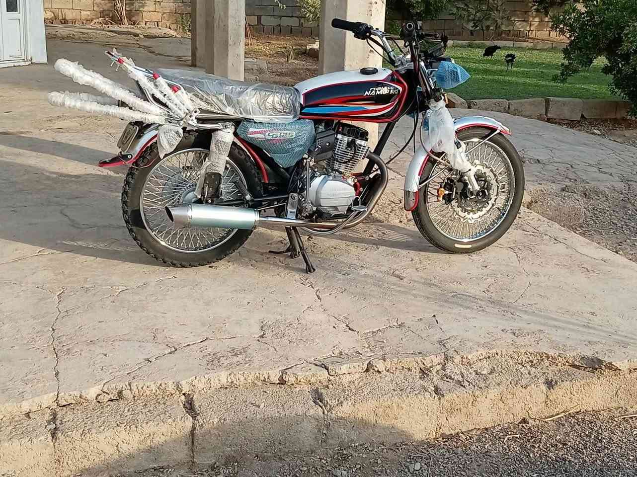 سلام وعليكم دراجة خير من الله نامي بروو نضافة واحد علئ واحد السعر خاص  ***********
