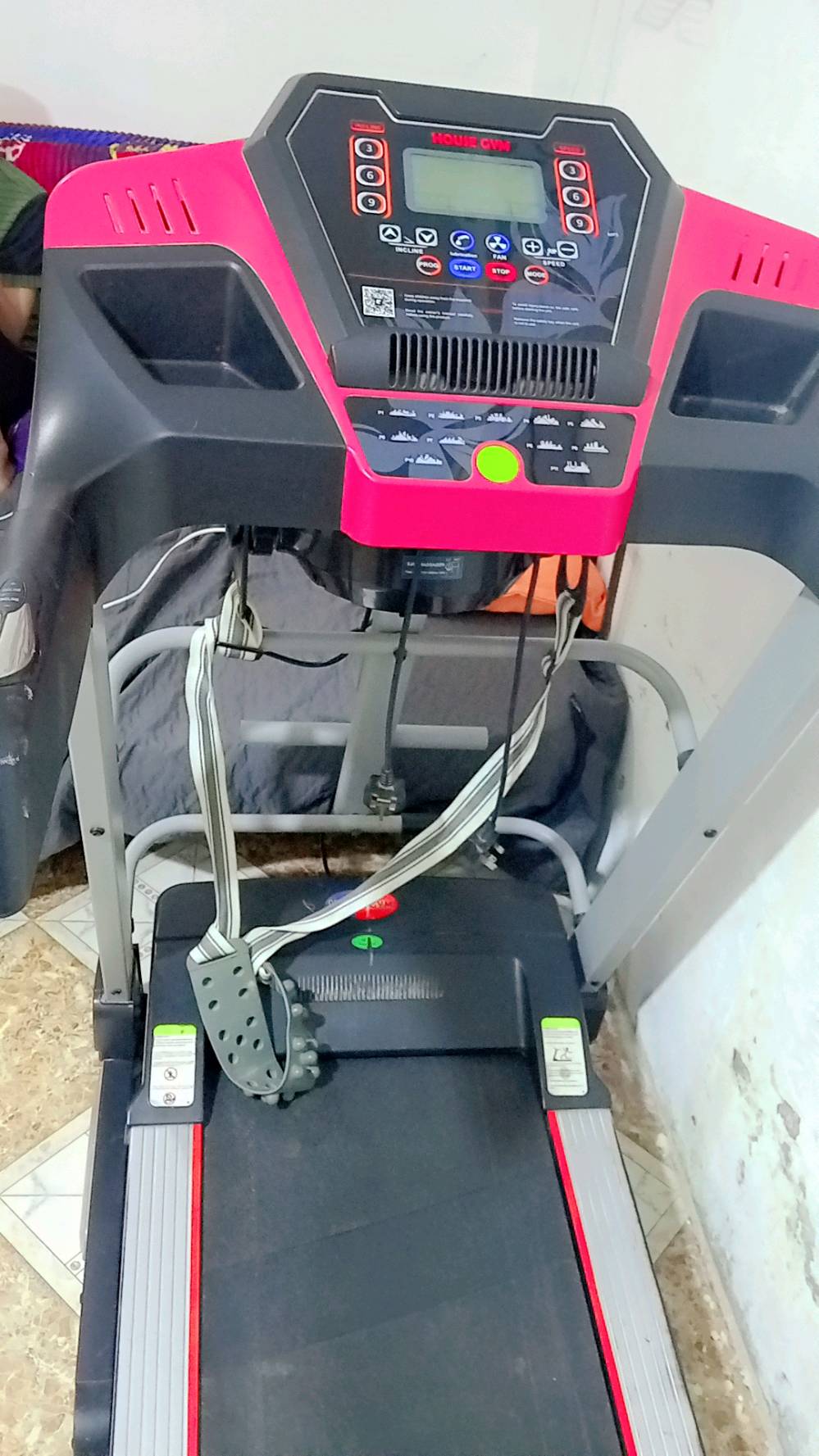 جهاز جري جديد كامل المواصفات سعره 400 وبيه مجال العنوان حي الشرطه شارع القائد