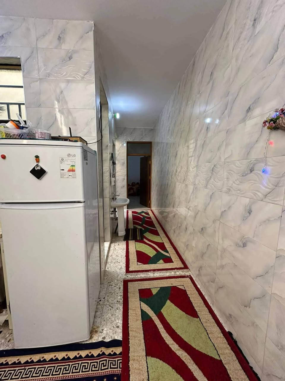 📌دار للبيع ..
 

📐المساحه 75متر
( طابو ملك صرف سكني) 

يحتوي على 
استقبال ومطبخ 
غرفتين نوم 
وصحيات متكامله 

  📍📍الموقع في منطقة الانتصار 
بغداد
طريق الشعب الحسينية الراشدية 
للاستفسار ***********
