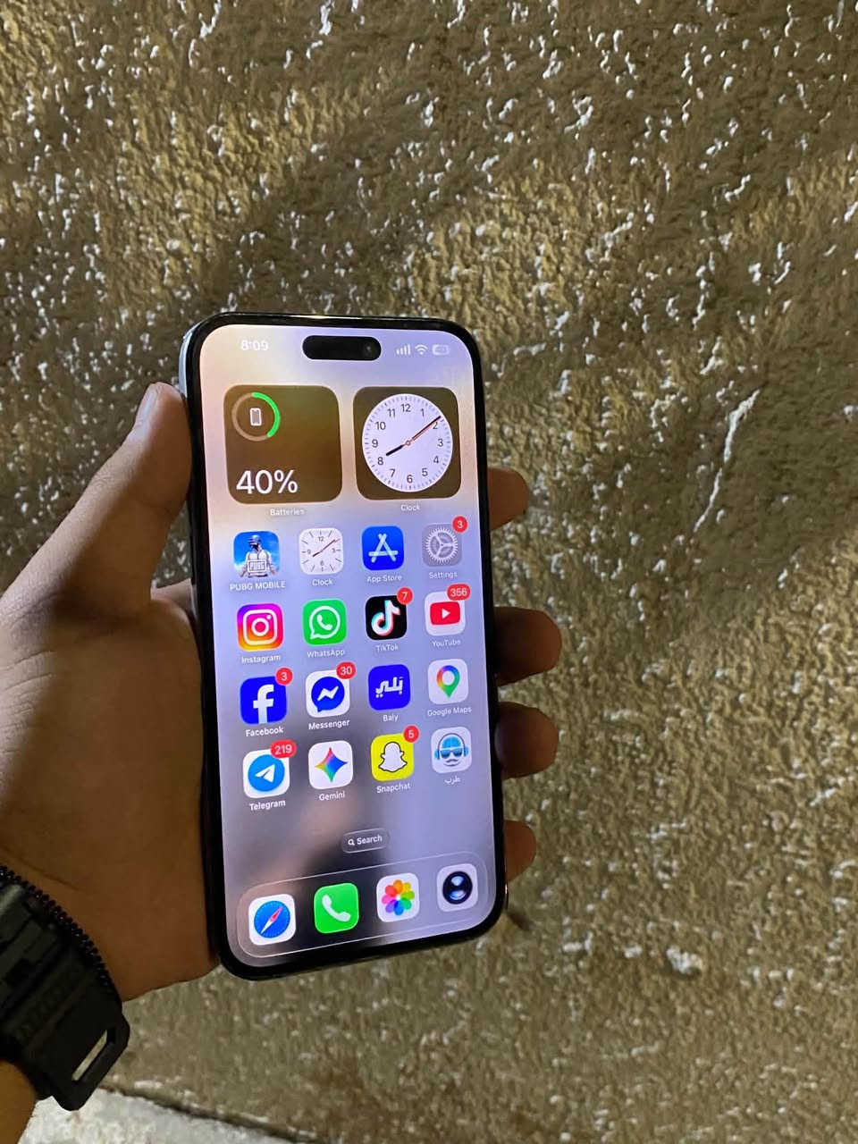 ايفون 14 برو ماكس
ذ256
ب77 شرط قطاره
محور لزقه شاصي فقط 17
جلخ مابي شرط نضافه 95%
مبدل شاشه اصلي سوفت اولد فقط فيس ايدي شغال
السعر 660 وبي مجال بسيط
