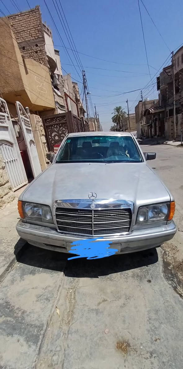 السلام عليكم مارسيدس للبيع موديل 1989رقم بغداد مكينه محور تحويل ثاني يوم السعر 33 ورقه بيه مجال الرقم ***********
