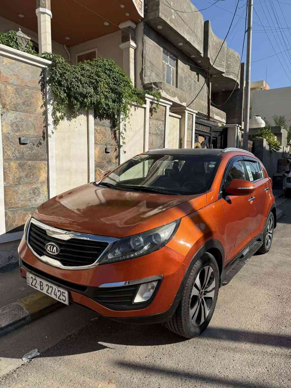 سلام عليكم للبيع او مراوس بأحدث سبورتج ٢٠١١ رقم أربيل بأسم عربي مكفوله عدا بارد قليل مكانين كير محرك حداديه تبريد شرط السعر ١١٨ هاتف *********** مكان السيارة الفلوجة
