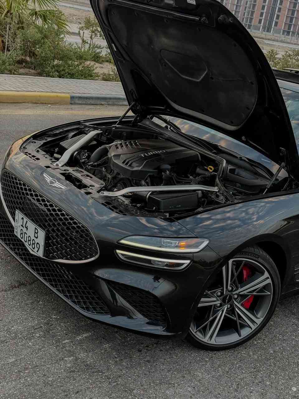 2024 GENESIS G70 PRESTIGE RWD ✈️✈️
2024 جنيسس G70 برستيج فول مواصفات 1/1 

⚠️⚠️⛔️

الحادث : تعتبر كلين السيارة (حادثها فقط كسر بالشباك الامامي ) 

ويوجد PDR بسيط بالجاملغات الخلفية 

وبعد الفحص : السيارة بيها البنيد والجاملغ كلير من امريكا بدون فتح بدون ضرر 

كفالة من : ( شاصي - لغد - كهربائيات - كير - محرك ) شرط الفحص

المحرك : 6 سلندر 3.3 ⛔️ توين توربو بقوة 365 حصان 🐎✈️ 

وعزم الدوران 510 نيوتن متر 🔥 

V6 3.3 Twin Turbo 365 Horsepower ✈️⚠️ 

السيارة دفع خلفي ✅ RWD

❌⛔️ السيارة (شهداء بصرة) باقي سنة ونص تتحول بأسمك حالياً الك وكالة عامة بالسيارة 

المواصفات : 

- حساسات امامية 
- حساسات خلفية 
- رادارات بجميع الاتجاهات 
- اشاير بالمري الجانبية
- اشارات تحذير ⚠️ بالمري 
- تسخين المري الجانبية 
- تشغيل عن بعد 
- ترحيب عند الاقتراب 
- فچوچ بريمبو 
- بنوراما 
- مقاعد كهربائية 
- مقاعد مدفئة ♨️ + تبريد ❄️
- شاشة تحكم للتبريد 
- شاشة وسطية 
- عينة دجتل 
- خزن ميموري للمقاعد 
- سماعات 🔊 Lexicon
- وضعيات قيادة 
- مري شفط 
- مداخل USP + تايب سي
- شحن لاسلكي
- مقود كهربائي 
- مقود مدفئ 
- قطعتين تبريد 
- AUTO HOLD 
- تحديد مسار 
- كامرة خلفية 

وباقي المواصفات المعروفة بالجنيسس الفول 

#السعر : 225 ورقة  ( 22,500$ ) قابل للتفاوض 

الشراي يتصل : ***********

مكان السيارة : البصرة
