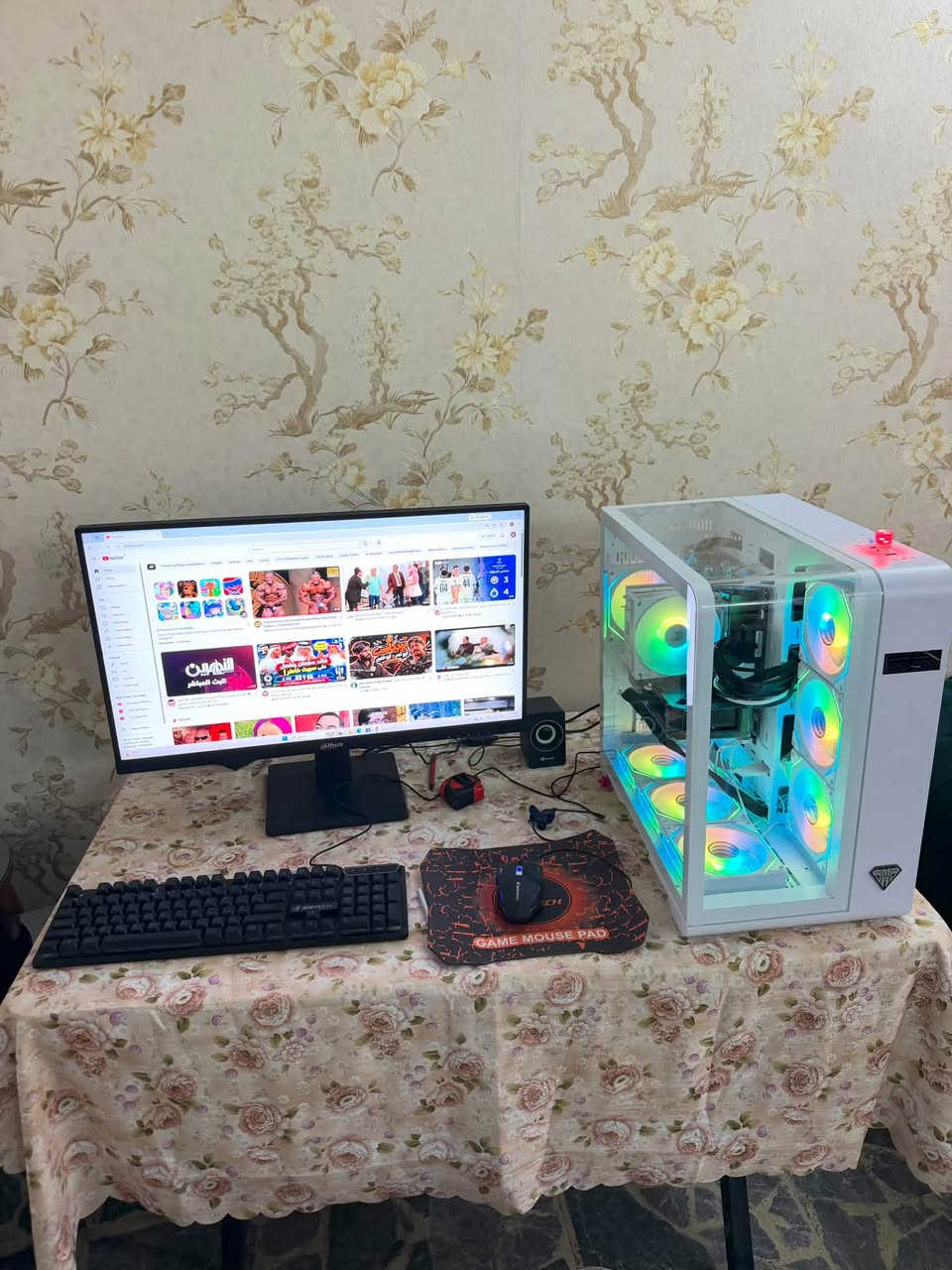 i5 14000f • RTX 5060 8G • شاشة ٢٧ ١٤٤هرتز