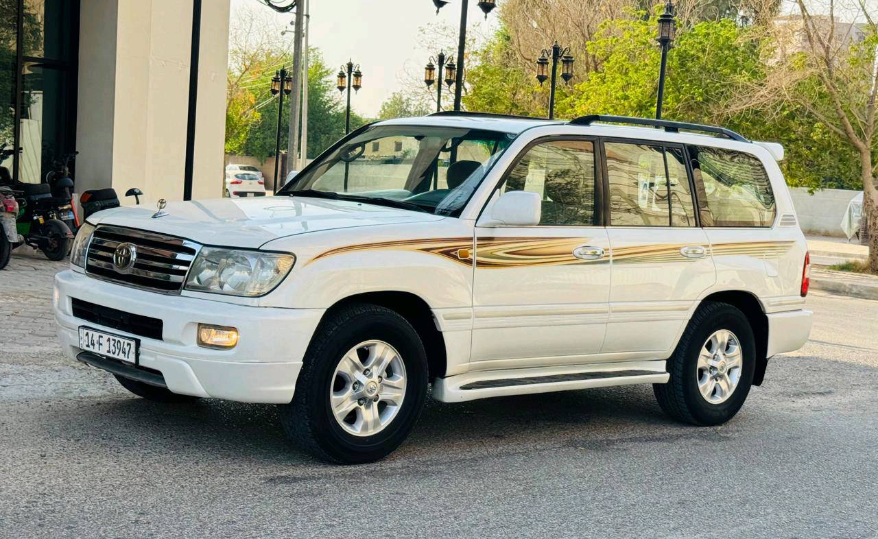 لاندكروز مديل 2007 سعر157 ستفسار تصل رقم *********** خليجي كفاله عامه من ضربه تبديل ماعده خشم جاملغ مامي شويه صبغ باقي كفاله عامه فول موصفات شاشه كامره تحكم ستيرن مثبت سرعه مكينه 6سلندر فتحه داخل بيجي 7راكب تبريد3قطع حداديه جديده تخم تاير مكان السياره كربلاء