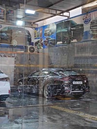 كيا ستنكر 2018 ماشيه 84الف ميل مواصفات ال GT1 حادثها بنيد فقط بصمه  تد...
