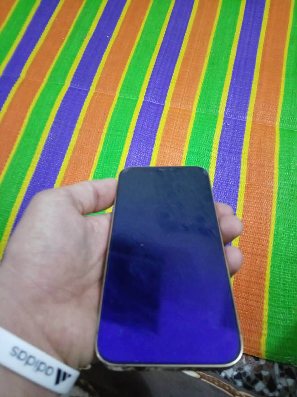 سلام عليكم
12pro max
ذاكرة 512
بطارية 🔋 
84
مكفول ماعده بس هاي الجامه مال كامرة مبدلة 
كلشي شغال بي 
ضهر مالته مثل ماموضح بلصورة 
فقط هذا ال بي 
السعر 425 
او بي مجال مكاني بغداد الشعب الثعالبه 
***********
