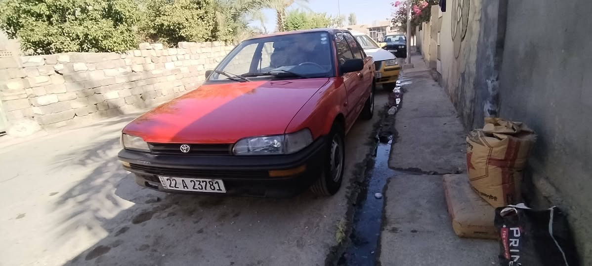للبيع كورلا يسره بلادي 1991رقم اربيل جديد وسنويه جدسه وهزه جديده تحويل مباشر سياره جديده وبلاديه كلها ع الشركه مصبوغه جماليه صدر وتبريد وتخم تاير كله جديد مكاني ديالى الخالص سعر 50$وبيها مجال بسط
***********
***********
