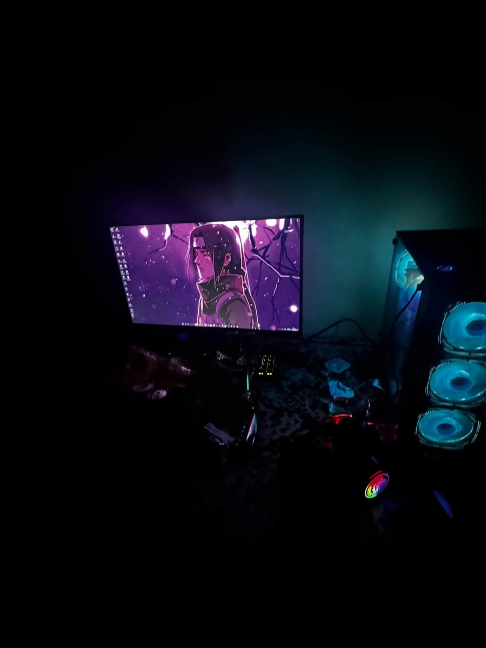 PC Gaming للبيع
المواصفات:

المعالج: Intel Core i5-10400
كرت الشاشة: RTX 3050
المذربورد: MSI PRO H510M
الرام: 16GB DDR4 3600MHz
التخزين: M.2 NVMe 512GB
هارد إضافي: HDD 500GB
الباور: 650W
التبريد: D600
النظام: Windows 11

ويّا الحاسبة:
⌨️ كيبورد
🖱️ ماوس
🎧 هيدست
🔊 سبيكر

الجهاز نظيف ومحافظ عليه
مناسب للألعاب والاستخدام اليومي والدراسة والتصميم
الموقع: بغداد

للاستفسار : ***********

نص مكتوب في الصور:
- 4c.lf