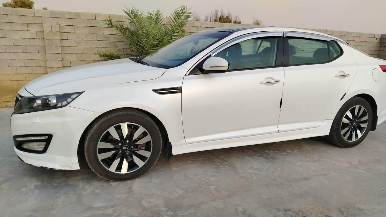 اوبتيما ٢٠١٣ فول مواصفات VIPمكفولة سيارة جديدة سعرها ١٤٥ وبيها مجال  مكانها واسط جصان ‭***********‬
